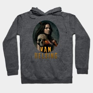 Vanessa van Helsing Medallion Orange Hoodie